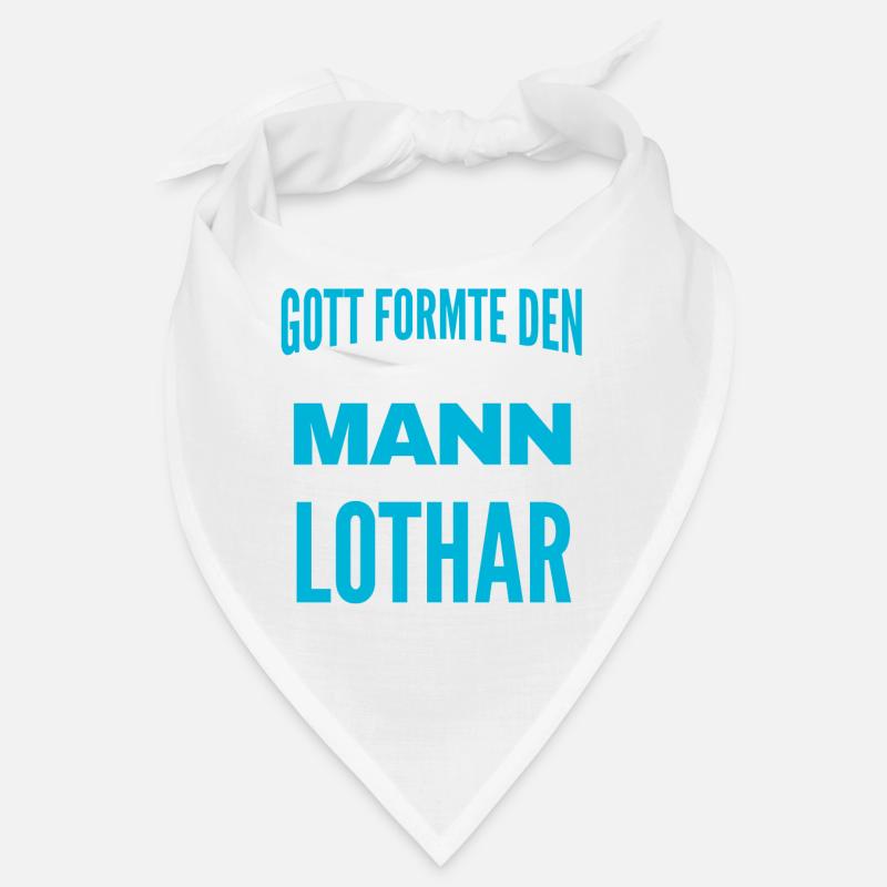 Lothar Name Design Bandana