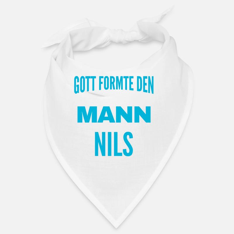 Nils Name Design Bandana