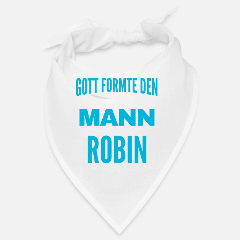 Robin Name Design Bandana