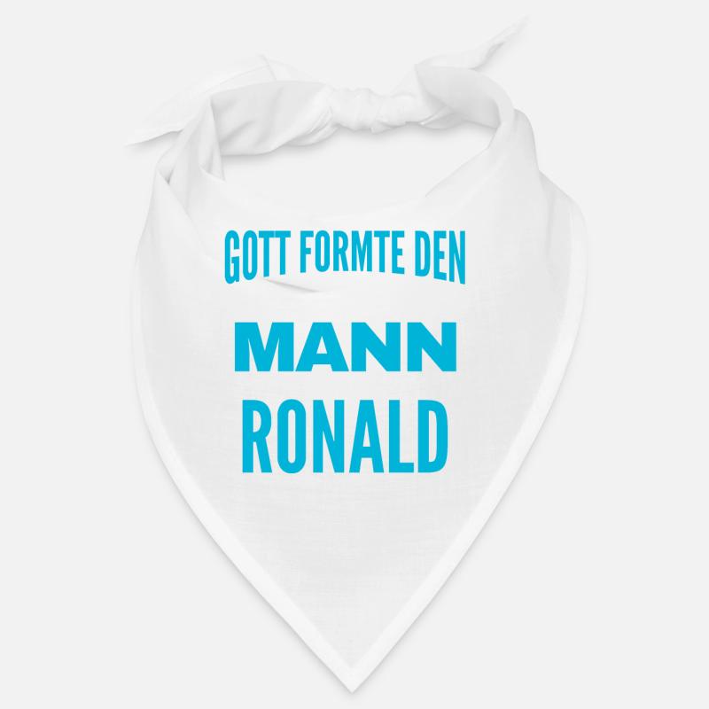 Ronald Name Design Bandana