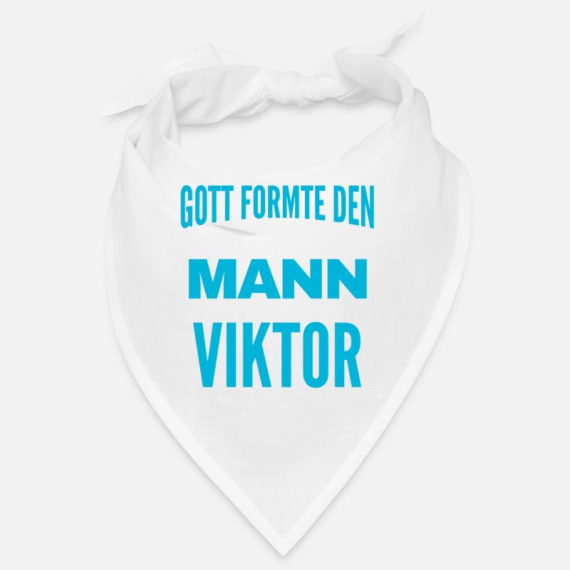 Viktor Name Design Bandana