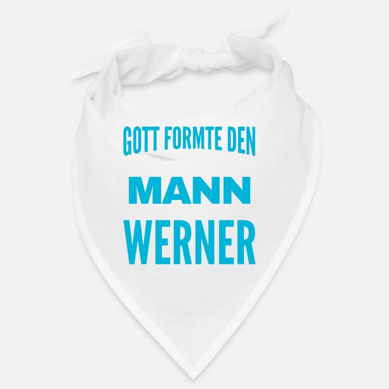 Werner Name Design Bandana