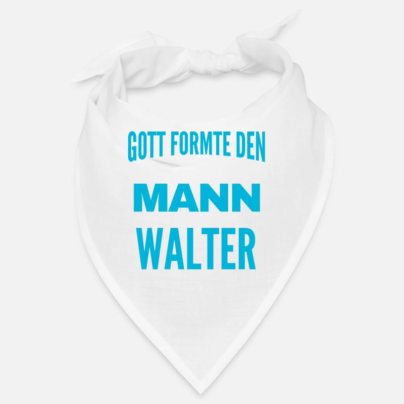 Walter Name Design Bandana