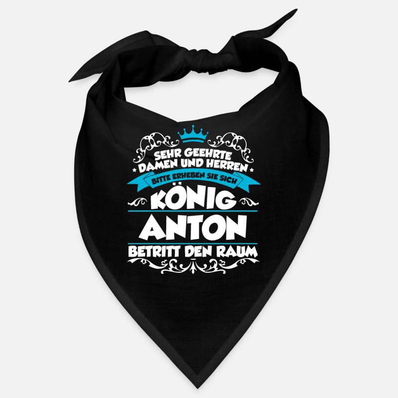 Anton Name Design Bandana