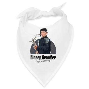 Rieser Grantler // Illustration - Bandana - Weiß - Vorne