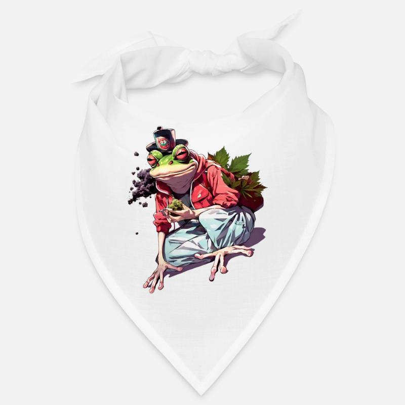 Frogs 'n' Hops: Ribbiting Brew Tee Bandana