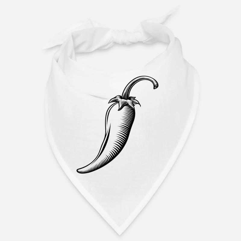 Piment - Bandana - blanc