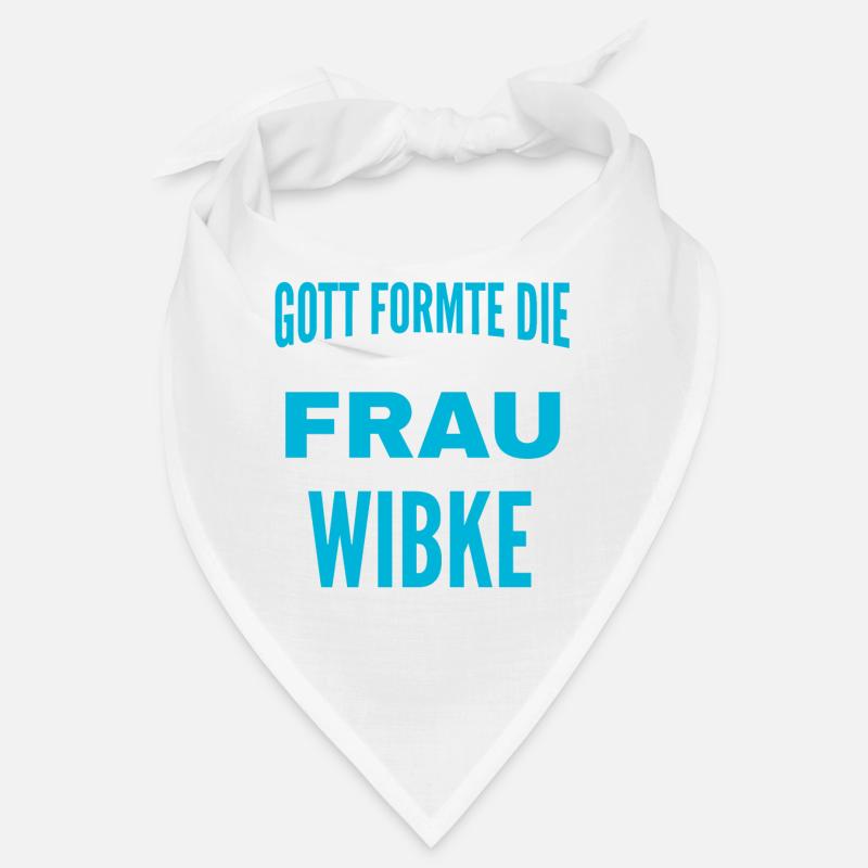 Conception du nom Wibke Bandana