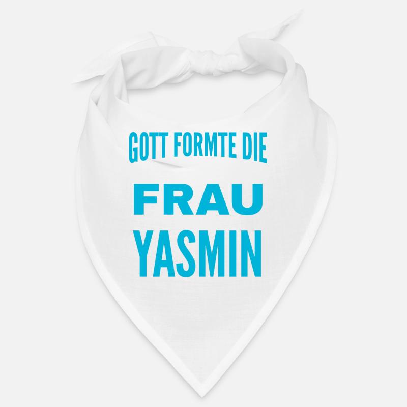 Yasmin Name Design Bandana