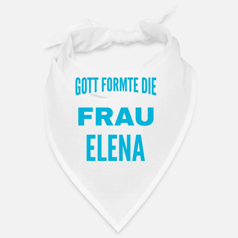 Elena Name Design Bandana