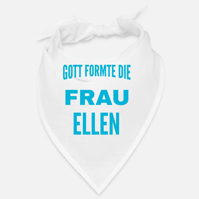 Ellen Name Design Bandana