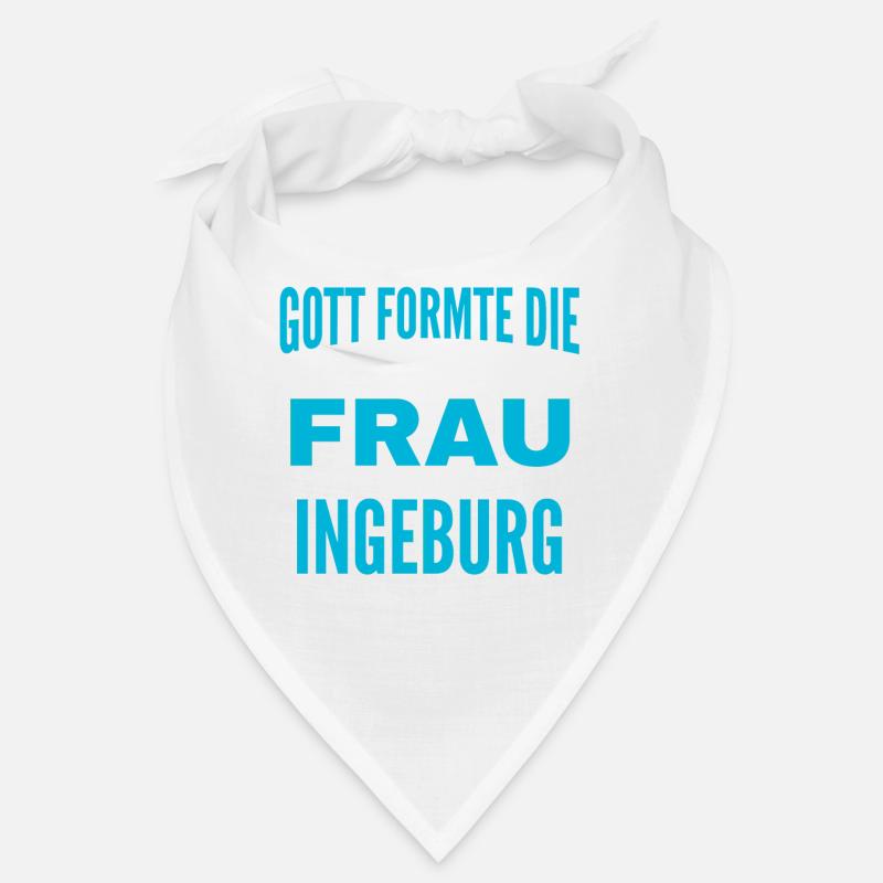 Ingeburg Name Design Bandana
