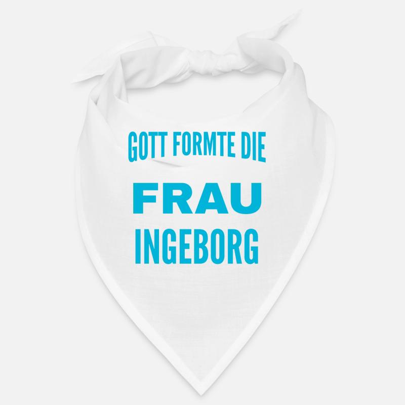 Ingeborg Name Design Bandana