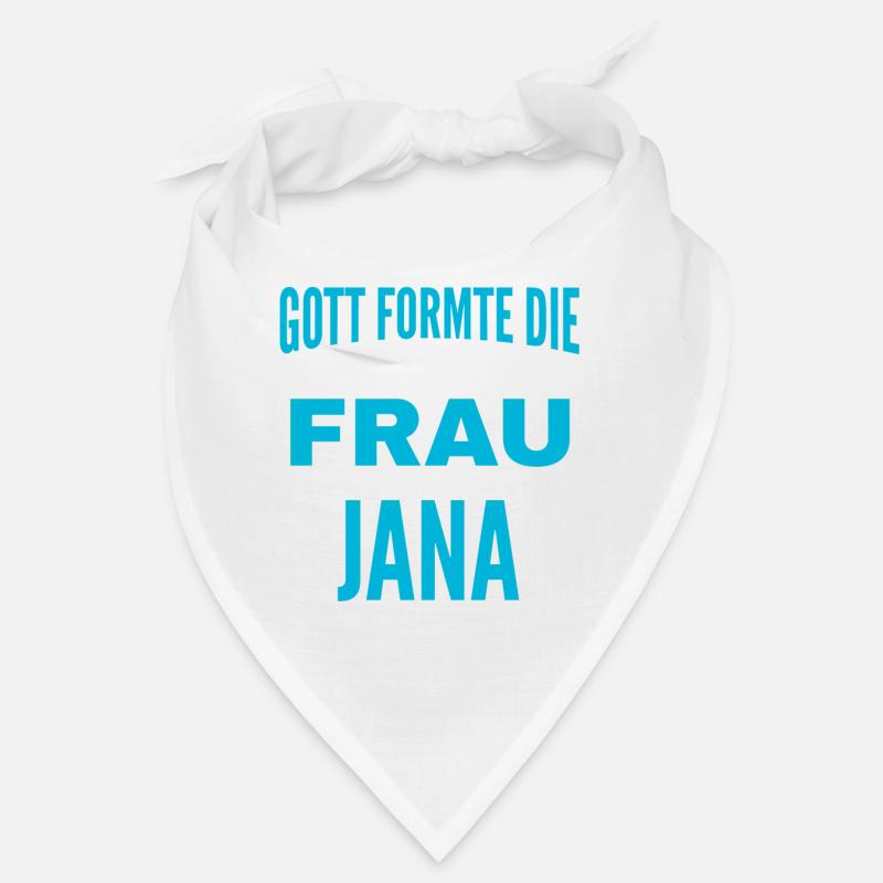 Jana Name Design Bandana