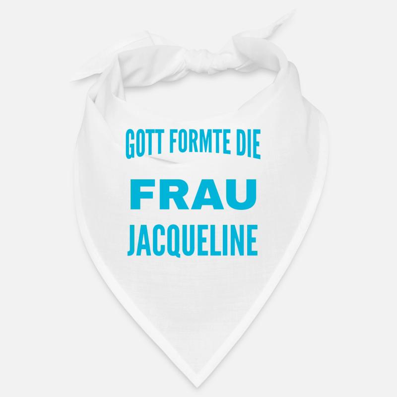 Jacqueline Name Design Bandana