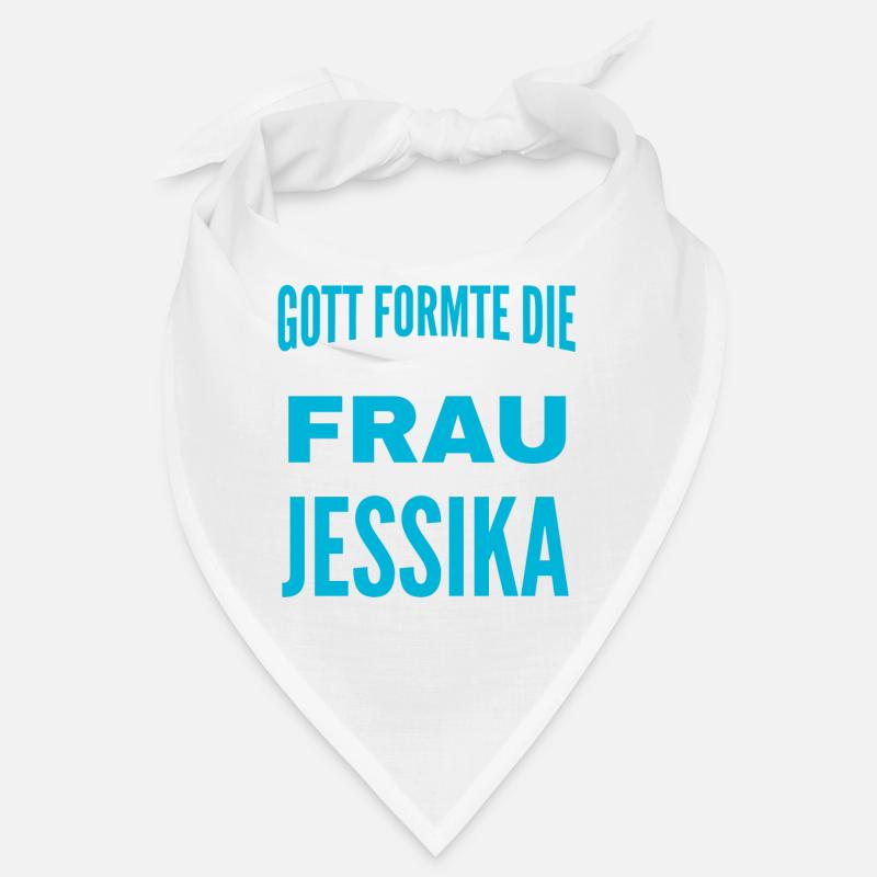 Jessika Name Design Bandana