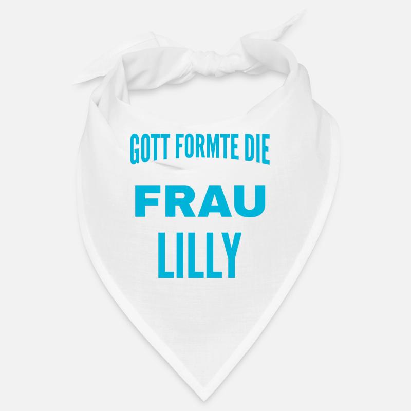 Lilly Name Design Bandana