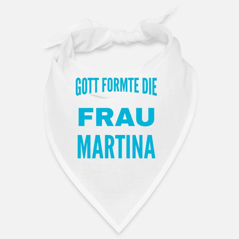 Martina Name Design Bandana