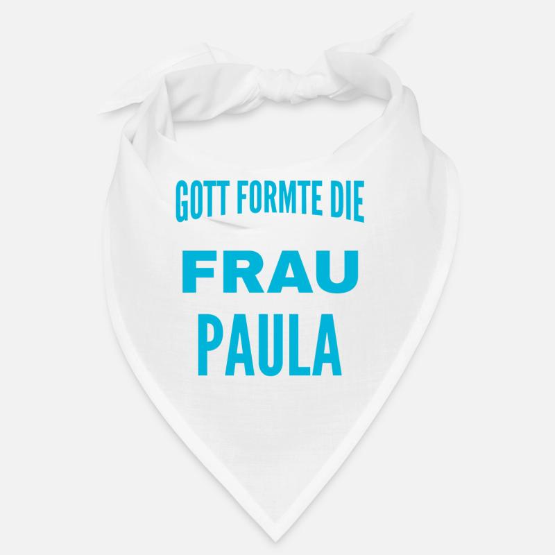 Conception du nom de Paula Bandana