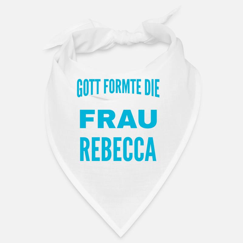 Conception du nom Rebecca Bandana