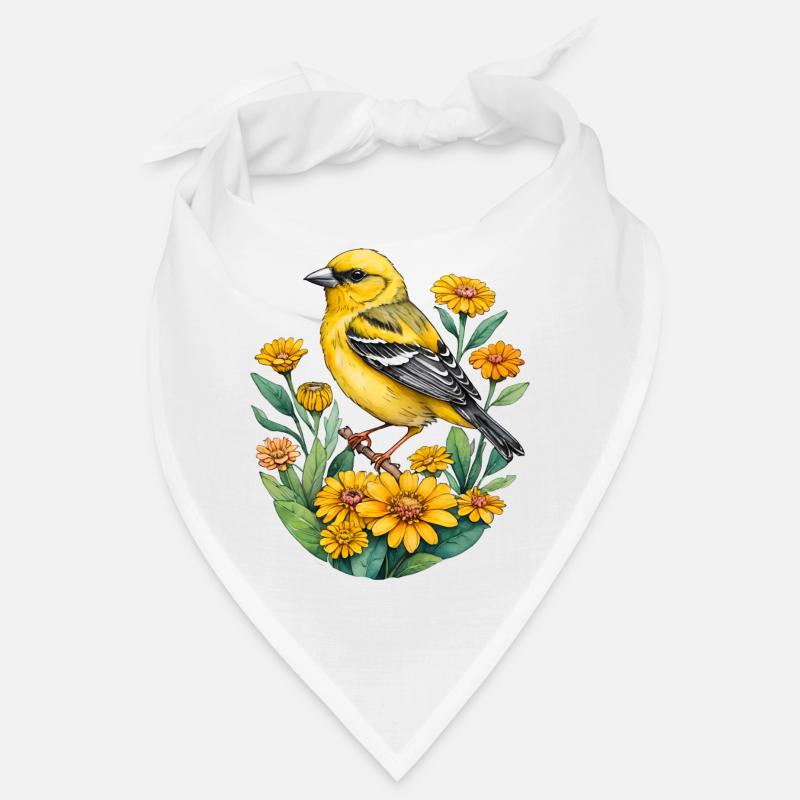 Yellow Finch Bandana
