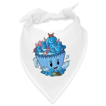 Sea Cupcake - Bandana - Weiß - Vorne