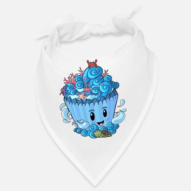 Sea Cupcake Bandana