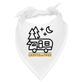 Camper onTour - Bandana - Weiß - Vorne