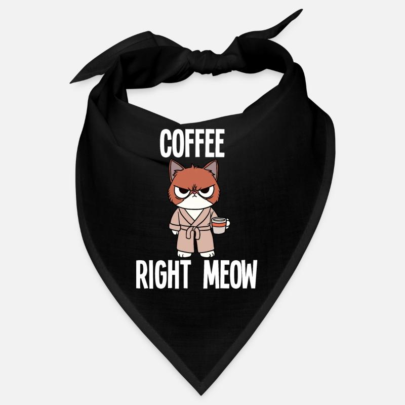 Coffee Right Meow Bandana