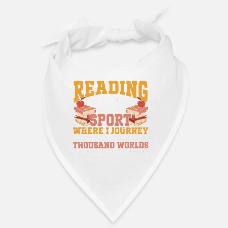 Reading Bookworm Bandana