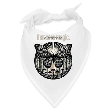 Enchanted Eyes Butterfly - Bandana - Weiß - Vorne