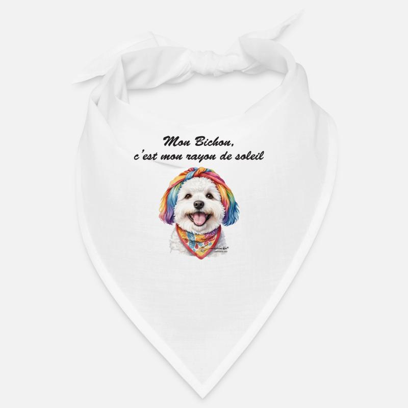 Bichon rayon de soleil Bandana