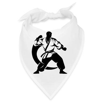 Karateka - Bandana - Weiß - Vorne