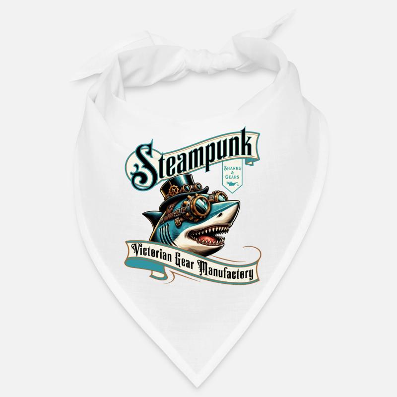 Steampunk Hai Comic Bandana