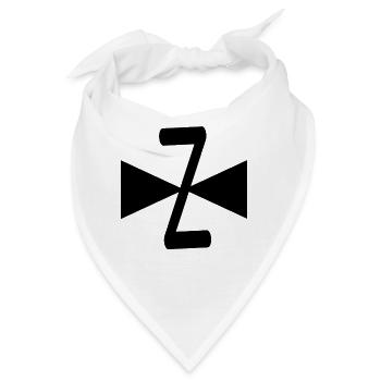 Z-Stil - Bandana - Weiß - Vorne
