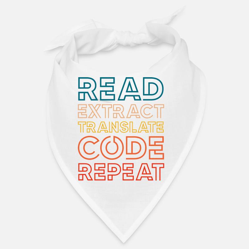 read extract translate code repeat Design for a Bandana