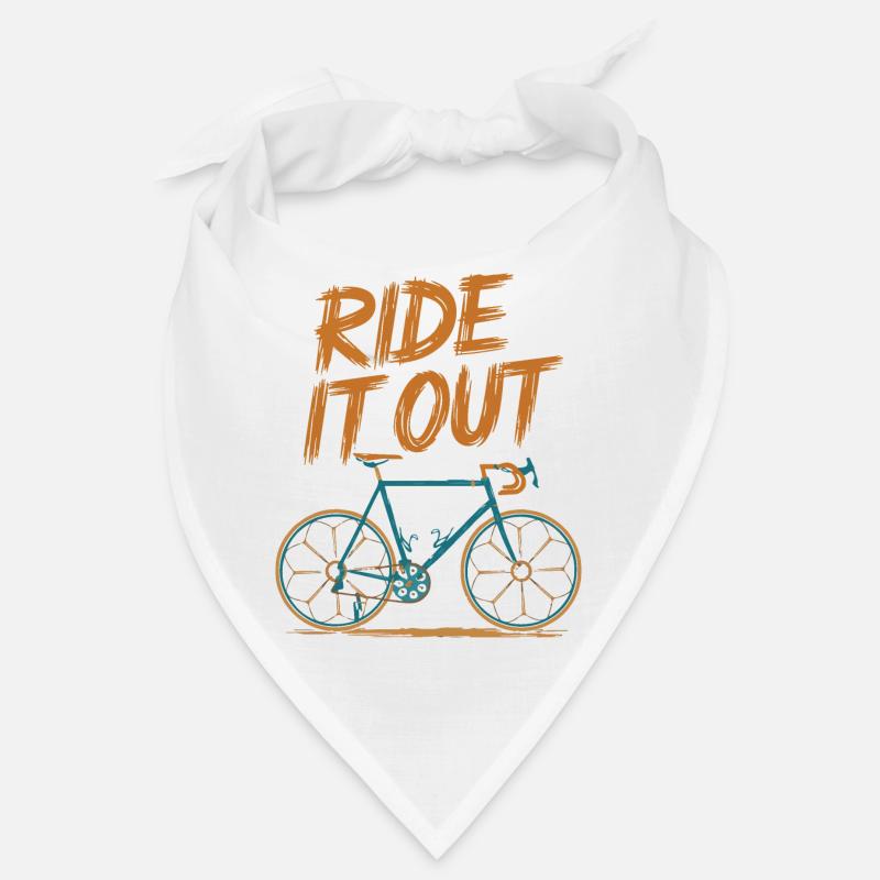 Ride Out Bicycle Illustration Bandana