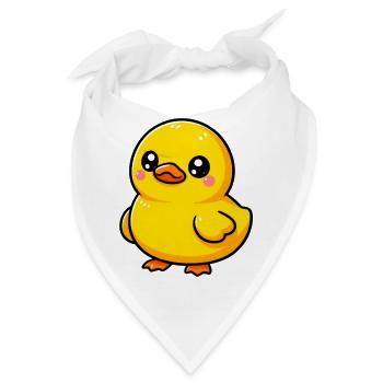Ente Ente Ente Ente Ente - Bandana - Weiß - Vorne