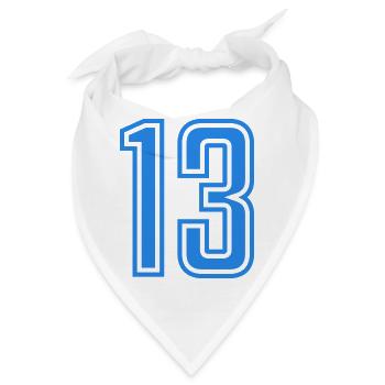 13 - Bandana - Weiß - Vorne