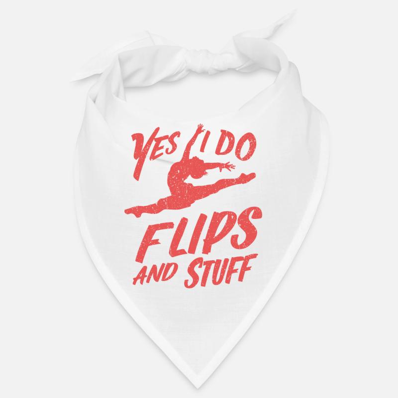 Ja, ich mache Flips und so! Bandana
