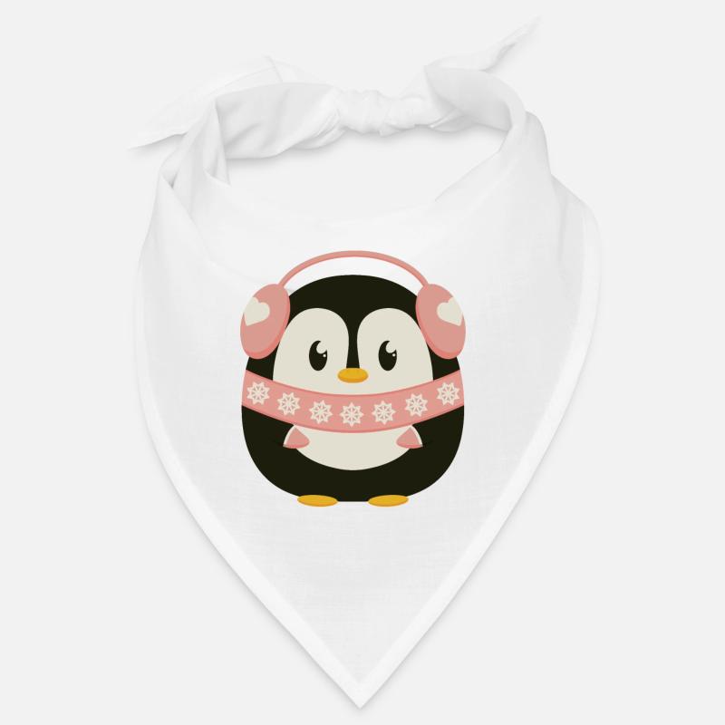 Cute Penguin in Pink Bandana