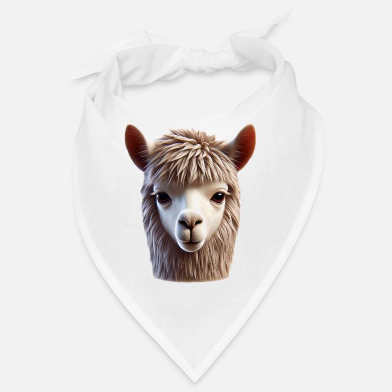 Alpaca Head 2 Bandana