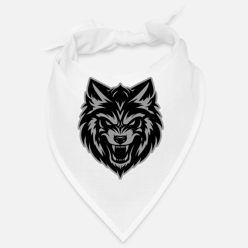 Tête de loup Bandana