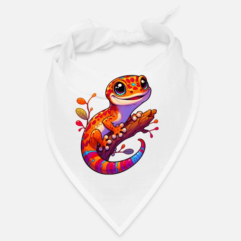 Gecko - Bandana - blanc