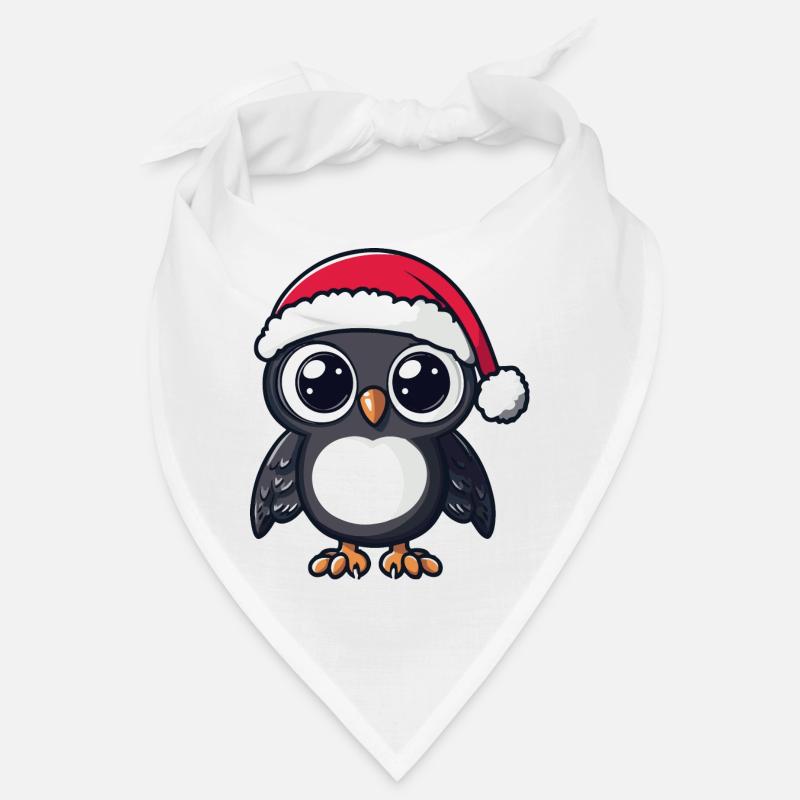 Eule Weihnachten Bandana