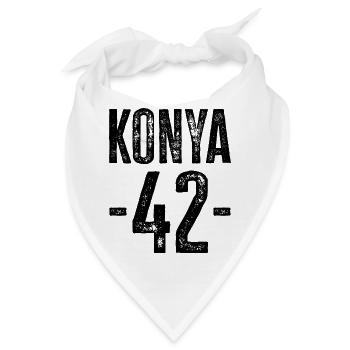 Konya 42 – Traditionen aus Türkiye - Bandana - Weiß - Vorne