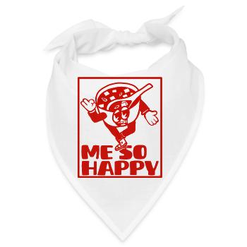 Miso Happy Suppe - Bandana - Weiß - Vorne