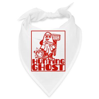 Geisterjäger statt Spuk - Bandana - Weiß - Vorne