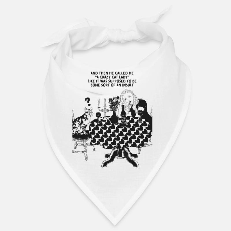 DAME CHAT FOLLE Bandana