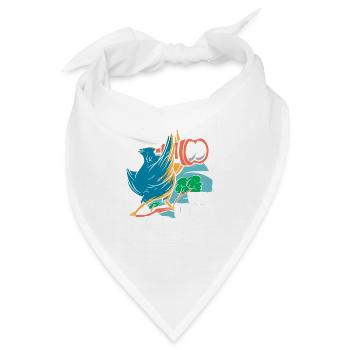 Bird Watching Cute Bird Lover - Bandana - Weiß - Vorne